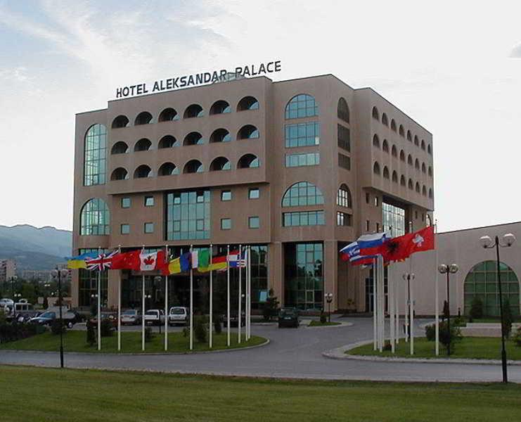 Aleksandar Palace Hotel Congress Center & Spa Skopje Exterior foto